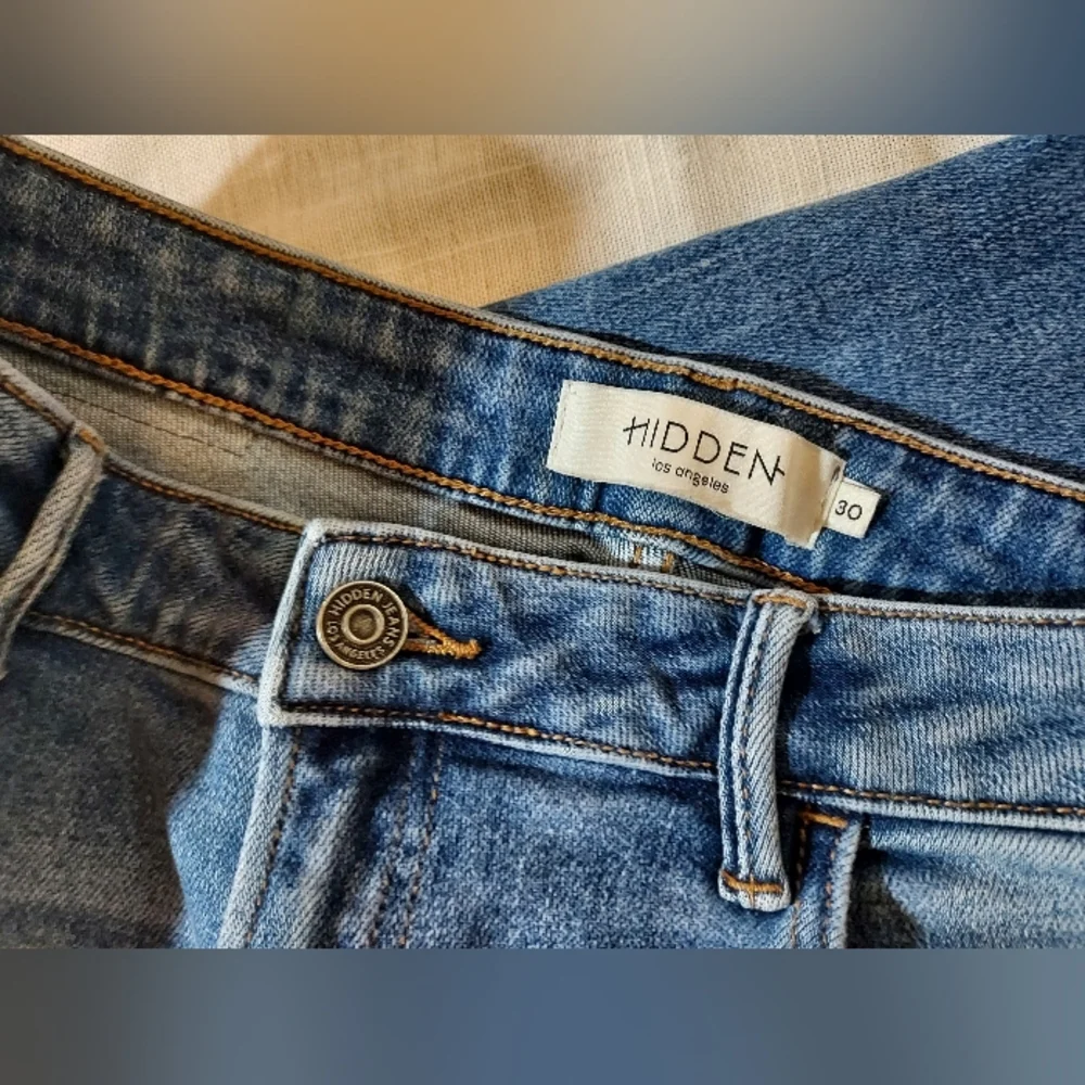 Hidden Los Angeles size 30 Raw Hem Jeans - Picture 9 of 10